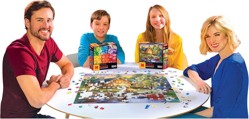 RoseArt - Kodak Premium - Guardians of The Lake - 550 Piece Jigsaw Puzzle for Adults...