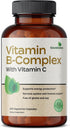 Futurebiotics Vitamin B Complex with Vitamin C Supports Energy Production, Nervous System & Immune Support - Non-GMO, 200 Vegetarian Capsules...
