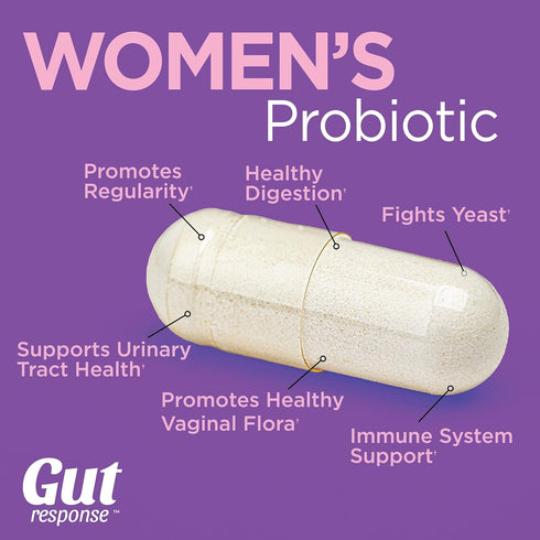 Women’s Probiotic, Slows Down Digestive Aging, Boosts Immune System, Supports UT & Feminine Health, Cranberry Extract, Non-GMO, Gluten Free & Soy ...