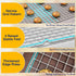 2PCS Cooling Racks for Cooking and Baking - 10" x 15"Heavy Duty Stainless Steel Wire Rack for Baking, Grilling, Roasting - Oven & Dishwasher Safe ...