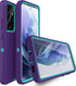 MXX Case Compatible with Galaxy S21 Ultra Case, 3-Layer Super Full Heavy Duty Body Bumper Cover/Shock Protection/Dust Proof, Designed for Samsung ...