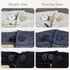 12Pcs Button Extenders for Jeans, Pants Waist Button Extender for Women Men, 3 Colors Pant Waistband Expander, RichLuck Instant Jeans Waist Extens...