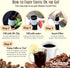 2in1 Travel French Press Coffee Maker, Portable 11.8 oz Tumbler Coffee French Press for Ground Coffee & Tea Leaves; Iced Coffee, Cold Brew Tea, Co...