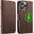 SINIANL Wallet Case for iPhone 15 Pro Max with Card Holder for Men Women, Compatible with MagSafe Wireless Charging Magnetic Leather Flip Folio Co...