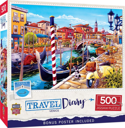 MasterPieces 550 Piece Jigsaw Puzzle for Adults, Family, Or Youth - Venice - 18"x24"...