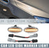 LED Side Marker Repeater Sequential Flowing Turn Signal Light GJ6A-51-120E for Mazda 3 2004-2009 Plastic Clear Lens Amber Light (Set of 2)...