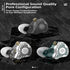 KZ EDS High resolution noise-canceling headphones Professional configuration earphone in-ear monitoring earbuds Portable earpieces Sports and exer...