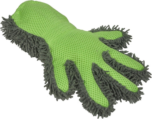 Detailer's Preference Double-Sided Microfiber Car Detailing Glove for Interior & Exterior, Knobby for Dusting, Smooth for Scrubbing, Non-Abrasive,...