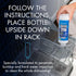 Glisten Dishwasher Cleaner, Removes Limescale, Rust, Buildup, and Grease, Lemon Scent, 12 Ounce Bottle, 3-Pack...