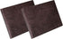Telebrands Corp 10276-6 4 X 3 Black & Brown Dura Wallet? Combo 2 Pack...