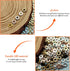 1000Pcs Flat Round Rondelle Spacer Beads for DIY Crafts, 5 Colors Disc Beads for DIY Jewelry Making, Bracelet, Necklace, Earring Crafts...
