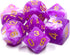 New HD Polyhedral Dice Sets D&D Dice for Dungeon and Dragons RPG Role Playing Games MTG Pathfinder Table Top Games 7 Dice Set Berry Cream...