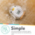 Nuby Bath and Room Digital Thermometer - Baby Thermometer for Safe and Cozy Bath and Room Temperatures - Penguin...
