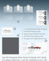 Screen Protector Kit for Garmin Edge 520, 520 Plus, 820 (Tempered Glass) 3-Pack...