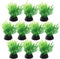 Green Aquarium Plant Ornaments, Artificial Water Plants, Lifelike Plastic Fish Tank Foreground Grass, Water Tank Decorations (10Pcs)...