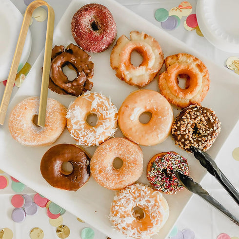 Luter 20pcs Wooden Disposable Cooking Utensils Mini Bamboo Tongs Natural Toast Tongs for Cooking...