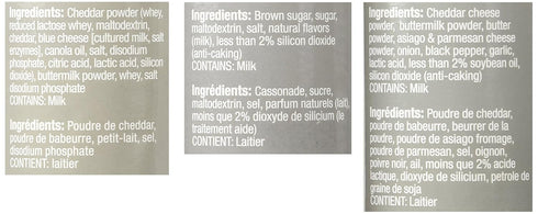 Urban Accents Popcorn Seasoning - All Natural - Gluten Free - Non-GMO - Variety Pack of 3 - Buttery Caramel Corn/Cracked Pepper Asiago/White Chedd...