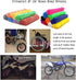 72Pcs Universal Spoke Skins Covers?Wheel Spoke Wraps Skins Pipe Trim Decoration Protector For Motorcycle Dirt Bike Yamaha Honda BMW Suzuki Kawasak...
