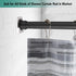 Shower Curtain Rod Holder for Wall Mount | Adhesive Shower Tension Rod Retainer for Tile | No Drilling | Stick On | 2 Pack, White (Shower Curtain ...