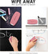 Loddie Doddie 2 in 1 Magnetic Dry Erase Eraser - White Board Cleaning Spray & Magnetic Dry Eraser - Ergonomic Whiteboard Eraser, Chalkboard Cleane...