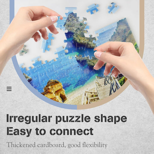 MISITU Small Puzzles for Adults Mini Puzzles 150 Pieces Micro Piece Small Jigsaw Puzzles Challenging Difficult Travel Puzzles Games Toys Gifts Puz...