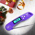 DOQAUS Digital Meat Thermometer, Instant Read Food Thermometer for Cooking, Kitchen Probe with Backlit & Reversible Display, Cooking Temperature P...