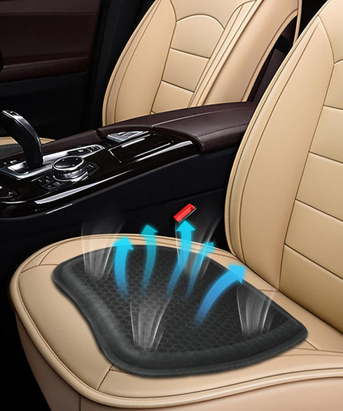 Gel Seat Cushion,Gel Seat Cushion for Long Sitting,Cooling Truck Seat Cushion Breathable Car Seat Cushion,Honeycomb Design Egg Cushion Chair Pad,S...