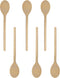 10 Inch Long Wooden Spoon Set by BICB | Natural Beechwood Mixing Spoons for Baking, Cooking & Stirring | Set of 6 Long Wooden Spoons | Cookware Sa...