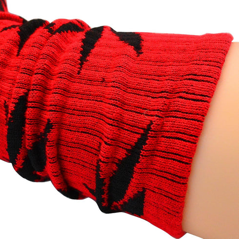 Lystaii 5 Pairs Weed Leaf Printed Cotton Socks Unisex Random Color Maple Leaf Printed Socks, One Size...