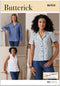 Butterick Misses' Fitted Shirts Sewing Pattern Kit by Palmer/Pletsch, Design Code B6924, Sizes 6-8-10-12-14...