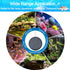 1.6 Inch Aquarium Air Stones Disc - Oxygen Diffuser Bubble Air Stone of Aquarium Air Pump Accessories for Nano Air Pumps Fish Tanks Buckets Small ...