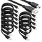 SaiTech IT USB 2.0 A to Mini 5 pin B Cable for External HDDS/Camera/Card Readers/MP3 Player-Black (10 Pack 3 Feet)...