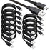 SaiTech IT USB 2.0 A to Mini 5 pin B Cable for External HDDS/Camera/Card Readers/MP3 Player-Black (10 Pack 3 Feet)...
