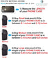 AH Military Grade Cell Phone Carrier Holster Men Cell Phone Belt Holder, Compatible w/ [iPhone iPhone 12 Mini SE 5 5S 5C Samsung J1 J3 LG K7 K10 &...