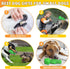 Christmas Dog Gifts, Dog Toys for Small Dogs Dog Toothbrush for Teething Cleaning, Rubber Dog Squeaky Toys for Puppy...