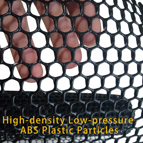 Plastic Chicken Wire Fence Mesh 15.7IN x 10FT Hexagonal Plastic Poultry Netting for Chicken, Black Upgraded Plastic Garden Mesh Fencing for Garden...