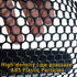 Plastic Chicken Wire Fence Mesh 15.7IN x 10FT Hexagonal Plastic Poultry Netting for Chicken, Black Upgraded Plastic Garden Mesh Fencing for Garden...