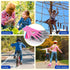Kids Gardening Gloves, 2 Pair Toddler Gardening Gloves, Rubber Non-Slip Safety Work Gloves for Kids, Youth, Garden, Fishing, Cycling and Gardening...