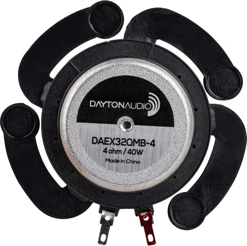 Dayton Audio DAEX32QMB-4 Quad Feet Mega Bass 32mm Exciter 40W 4 Ohm...