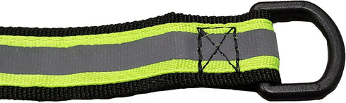 LINE2design Firefighter Glove Strap - Emergency Rescue Turnout Gear Heavy Duty Reflective Gloves Safety Leash - First Responders EMTs Construction...