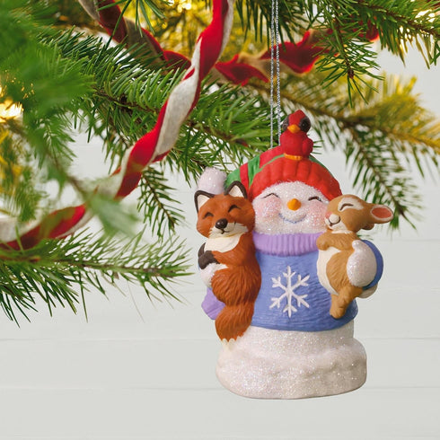 Hallmark 1795QGO1882 Snow Buddies 20th Anniversary Keepsake Christmas Ornaments...