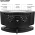 Sharp Home LED Digital Alarm Clock – Swivel Base - Outlet Powered, Simple Operation, Alarm, Snooze, Brightness Dimmer, Big Green Digit Display, (M...