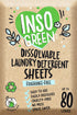 Unscented Laundry Detergent Sheets - 40 Eco Sheets for Up to 80 Loads - Fragrance-Free, Zero Plastic Packaging, Travel Laundry Detergent...