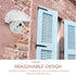 MAGICLULU 2Pcs Camera Sun Rain Security Cover Universal Security Camera Protective Shield Cameras Sun Rain Shade Camera Cover Shield for Cameras O...