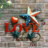 Primitive Country Metal Love Star Wall Art, Americana Hearts and Stars, 4th of July Farmhouse Patriotic Indoor Outdoor Wall Decor (Love)...