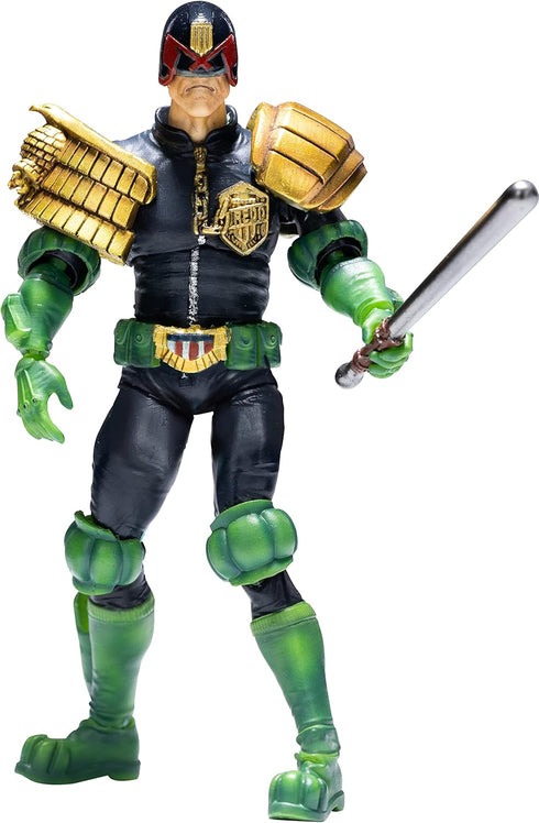 Hiya Toys Judge Dredd 1:18 Scale Exquisite Mini Action Figure Multicolor EMJ0047...