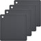 Smithcraft Silicone Trivet Pot Mat for Countertop Trivest Pads Heat Resistant Table Placemats 4 Pack,Size:7.5x7.5 Inch, Color: Grey, Shape:Square...