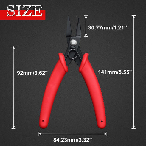 Split Ring Pliers Jump Ring Opener Ring Opening Pliers Split Ring Opening Pliers Ring Splitter Plier Jewelry Making Tools Tweezers Opener Tools fo...