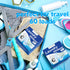 Laundry Whitener Sheets 60 count, Chlorine Free, Fragrance Free Bleach for White Clothes, Safe for Use in All Washing Machines...