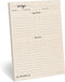 321Done Recipe Paper, Made in USA - 5.5x8.5 Tan, Blank Recipe Paper to Write in Your Own Recipes, Minimalist Half-Letter Size Refill Pages for Rec...